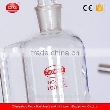 2017 Hot Sale 20L Single Layer High Borosilicate Gass Bioreactor photo-6