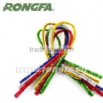 Factory Sulpply 30cm Soft Tinsel Chenille Stem photo-5