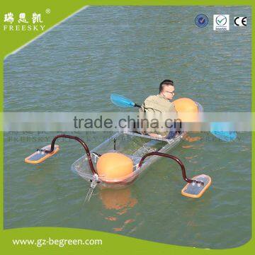Begreen 2017 Summer Stlye Water Sport Kayak Transparent With Kayak Stabilizer photo-5
