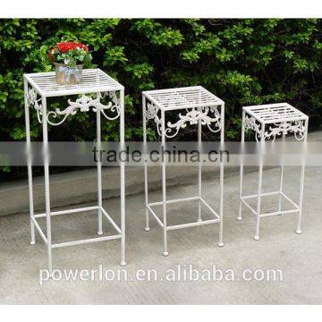 Waterproof Antique Tall Round Wedding Flower Stands (3pcs/Set) photo-3