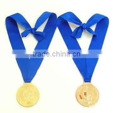 Polyester lanyard with medal
