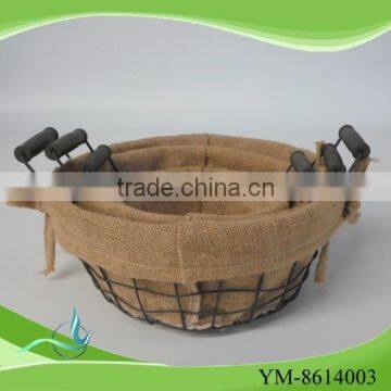 2015 Hot selling products handmade wire basket