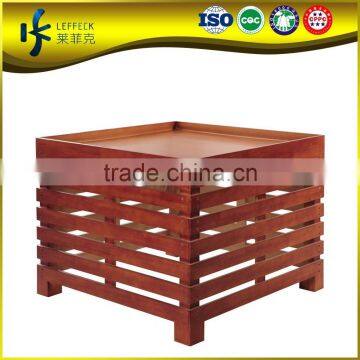 Solid wooden fruit and vegetable rack from China supplier