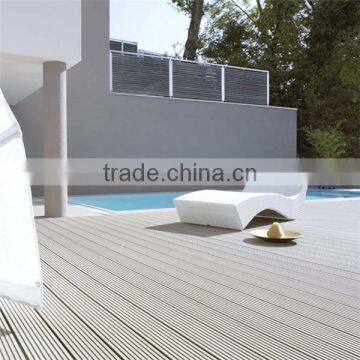 wpc composite flooring around swimming pool
