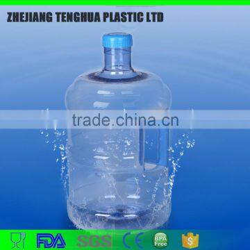 7.5L or 2 Gallon PC material similar Pet water bottles for drinking spring water