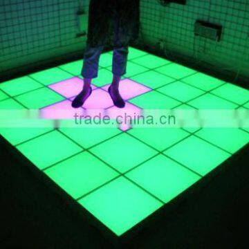 2017 Newest Fashion Growing Lighting High Quality Square Plastic Disco LED Dancing Floor With 16 Colors Change photo-3