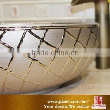 Jingdezhen Porcelain Art Basins Sink Bathroom Design photo-3