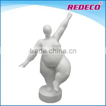 2017 hot sale white fat woman figurine