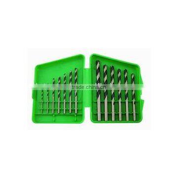 13pcs Straight Shank Twist Drill Set