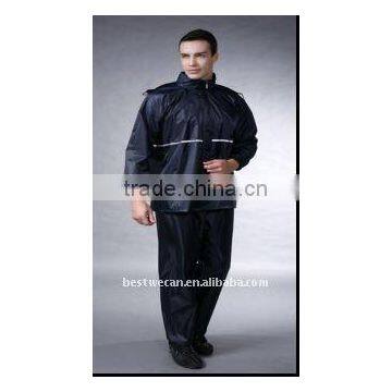 3 Piece Rain Suit Reflective Stripes