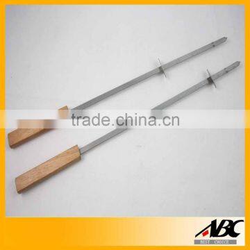 Durable Wooden Handle BBQ Skewers