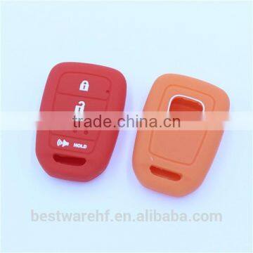 4 Buttons Silicone Car Key Covers for Honda photo-2