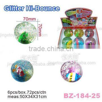 Sell Glitter Bouncing Water Ball with Floating Fish