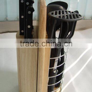 12pcs Knife Block and Kichen Tools Set Wooden Block photo-3