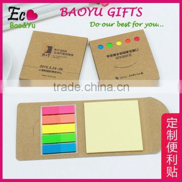 Hot sale cartoon Notepad print sticky notepad Eco-friendly kraft notepad