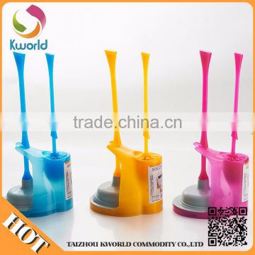 Factory sale various widely used flexible toilet brush