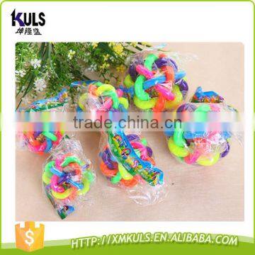 Soft Rubber Chew Ball Toy For Dogs Cats Dental Bite Resistant Tooth Cleaning Dog Toy Balls for Pet Toy Training Balls photo-3