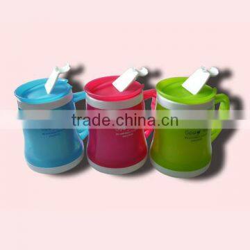 480ml Colorful Plastic Mug With Handle photo-2