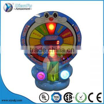 2016 kids hot sell prize wheel game machine in guangzhou on sale