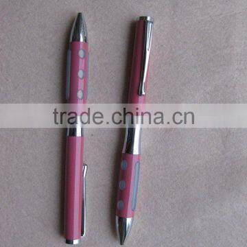 ball pen/ballpen with metal loop/slim promotional pen