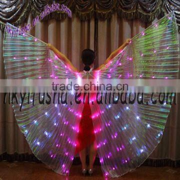 Yifusha Double Colors LED Wings for Belly Dance photo-2