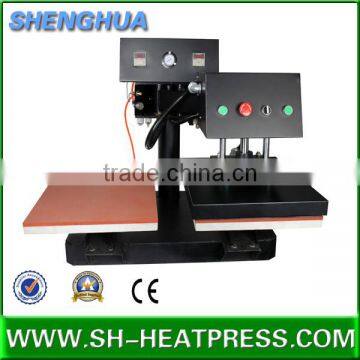 Pneumatic Shaking Head/swing Heat Presses Sublimation Machine With Dual Trays photo-5