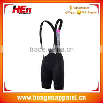 Hongen apparel sublimation print popular cycling uniforms cycling bib shorts