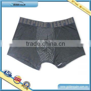 95% fiber 5%s pandex men short,new fashion men underwear,180gsm grey men short