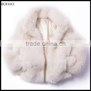 High Quality One Piece Short Imitation Fur Overcoat