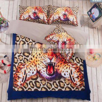 Cotton Fabric Yarn Dyed Digital Textile Printing Home Comforter Cheap Flat Sheets photo-4