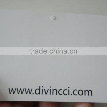 2016 Hot Sale High Quality Customized Cheap Coated Paper Hang Tags Swing Tags photo-3