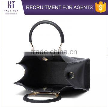 Top Selling Popular Pure Color Women Messenger Handbags High Quality Genuine Split Cow Leather Single Shoulder Bags For Ladies