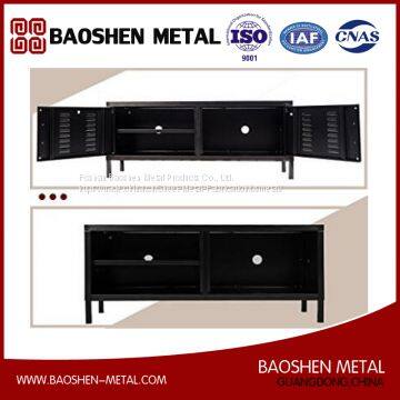 Metal TV Stand Multipurpose Storage Console Sideboard Buffet Table photo-2