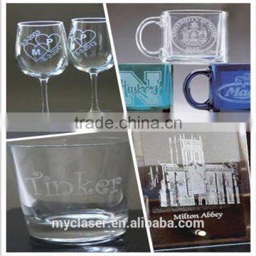 MC 6040 Desktop CO2 CNC Wood Wine Bottle Laser Engraving Machine With Rotary photo-4