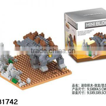 Games Building Block Dinosaur Toys, Diamond Blocks, Mini Block photo-4