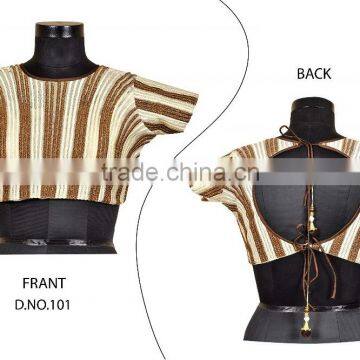 Designer Embroidery Readymade Blouse