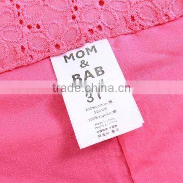 Latest High Quality Mom and Bab Branded Girls Shorts Woven Design photo-6