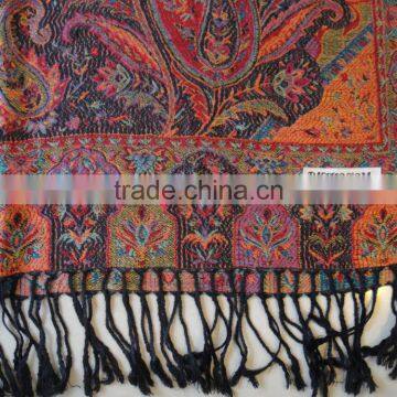 Fashion Top Sold Wholesale Factory Rayon Jacquard Scarf for Ladies photo-3