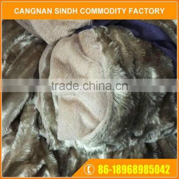 China Manufacturer Animal Pattern 50 x 60 Fleece Blanket