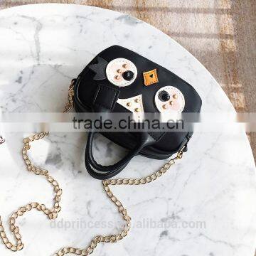 High Quality Mini Bag Black Female Hand Bag Cartoon Lovely Kid Bag photo-3