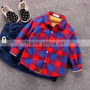 kids clothing wholesale korean style thick warm winter kids boys tshirts