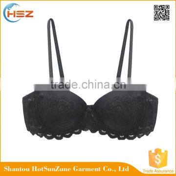 HSZ-58042 2016 Wholesale Lady Sexy Breast Full Up Bra Colorful Girls Underwear Bras Plus Size