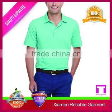 Man's Uniform Design Double Mercerized Cotton Sport Polo Shirt photo-4