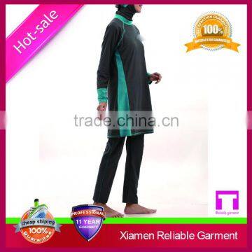 High Waist Islamic Swimsuits Muslim Swimwear photo-4