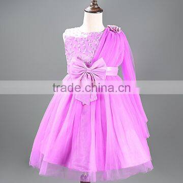 Wholesale Boutique Baby Frock Design Pictures Princess Wedding Dress photo-4