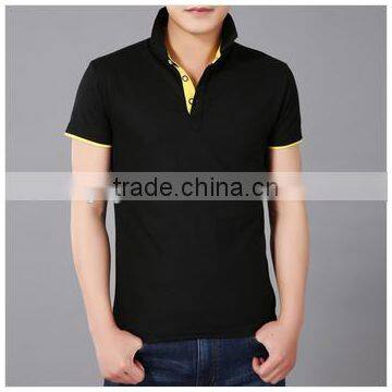 En's Custom Classical Fashion Solid Color Short Sleeve Slim Fit Men's Mesh Embroidered Polo Shirt photo-5