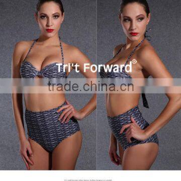 2016 Swimwear OEM Unique Design Young Girl Sexy Eyeball-catching Bikini photo-3