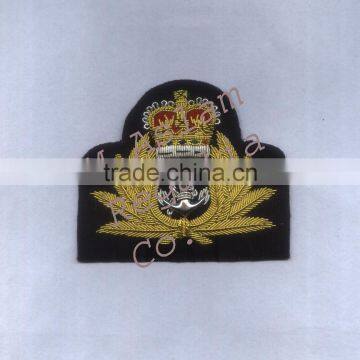 Royal Navy Hand Embroidery Badge