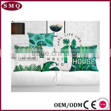 Palm Design Painting Outdoor Back Rest Lumbar Pillow Cover photo-6