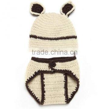 2016 Wholesale Boutique Newborn Hand Made Knitting Patterns Animal Hats photo-3